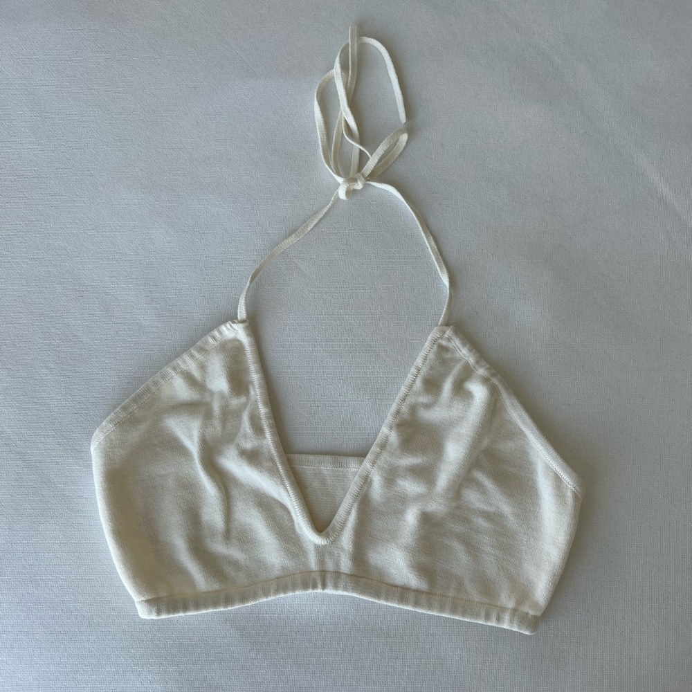 Revolve White Cropped Top